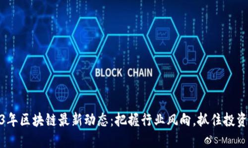 2023年区块链最新动态：把握行业风向，抓住投资机会