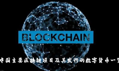 中国主要区块链项目及其发行的数字货币一览