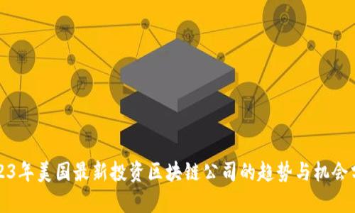 2023年美国最新投资区块链公司的趋势与机会分析